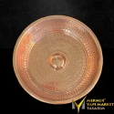 Copper Plated Relief Model Ottoman Bath Bowl