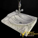  Marmara Tumbled Design Block Washbasin