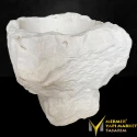 Limestone Special Design Footed Basin