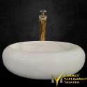 Crystal White Convex Washbasin