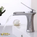 Chrome Color Short Waterfall Faucet