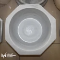 Muğla White Diamond Cut Hammam Sink