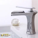 Chrome Color Short Waterfall Faucet