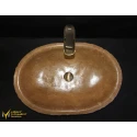 Noche Travertine Design Split Face Sink