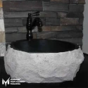 Basalt Oval Shapeless Design Washbasin