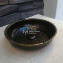 Antique Plated Bath Bowl - Brass