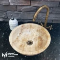 Honey Onyx Mini Bowl Washbasin