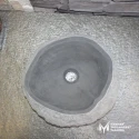 Basalt Anthracite Natural Design Washbasin