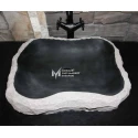 Basalt Rectangle Shapeless Blast Sink