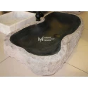 Basalt Square Shapeless Design Sink - With Faucet Outlet