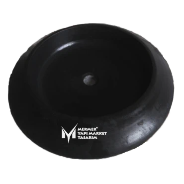 Basalt Black Flattened Oval Washbasin