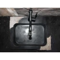 Basalt Black Desing Square Sink