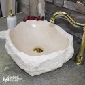 Beige Marble Naturel Design Washbasin