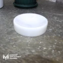 White Marble Solid Soap Dispenser