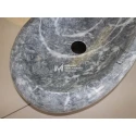 Bursa Black Marble Oval  Washbasin - Outlet 