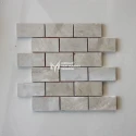 Cappuccino Beige Marble 5x10 Mosaic- Outlet