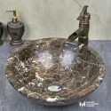Dark Emperador Bowl Washbasin