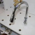 Sprinkler Chrome Plated Kitchen Sink Faucet - With Hose