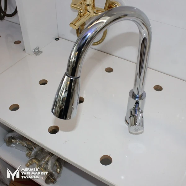 Sprinkler Chrome Plated Kitchen Sink Fau...