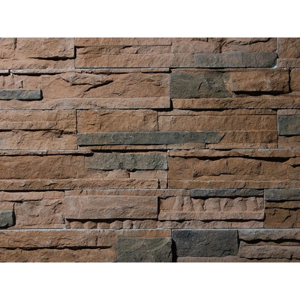 Interlaced Stone Rustic Red
