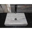 Silver Travertine Desing Square Sink