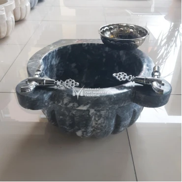 Hammam Concept Set - Bursa Black Marble