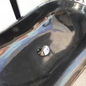 Dark Chrome Plated Sink Siphon