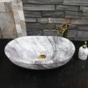 Lilac Marble Boat Sink