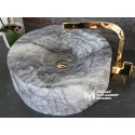 Lilac Marble Stair Design Washbasin
