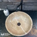 Light Emperador Design Bowl Washbasin