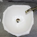 Limestone White Naturel Design Washbasin