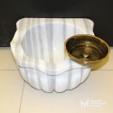 Marmara Marble Frilly Thin Sliced Hammam Sink