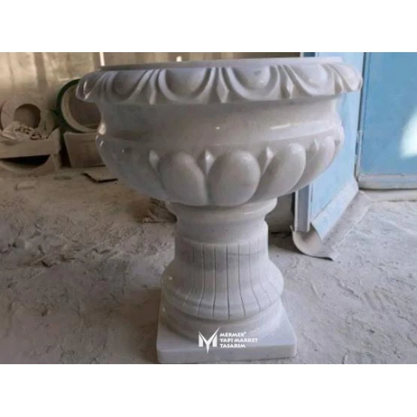 Marmara Marble Special Embroidered Flowe...