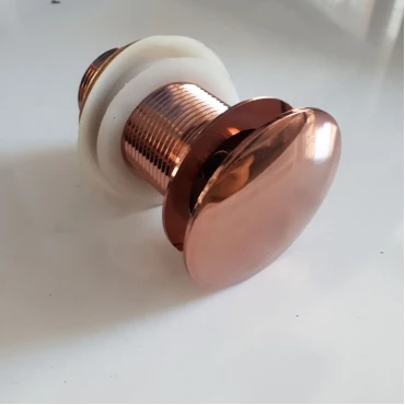 Rose Gold Plated Sink Siphon