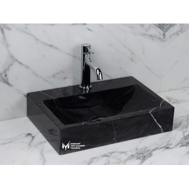 Tros Black Bow Surface Square Sink