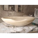 Travertine Barber Design Ellipse Washbasin