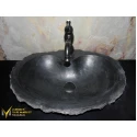 Basalt Faucet Outlet Athracite Exploded Washbasin