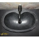 Basalt Faucet Outlet Athracite Exploded Washbasin