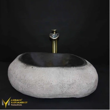 Basalt Mucarta Shapeless Mini Washbasin