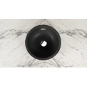 Basalt Black Round Washbasin