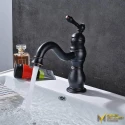 Black Short Basin Faucet